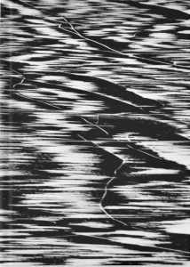 Black Ice photo on a hardcover notebook (bullet journal)